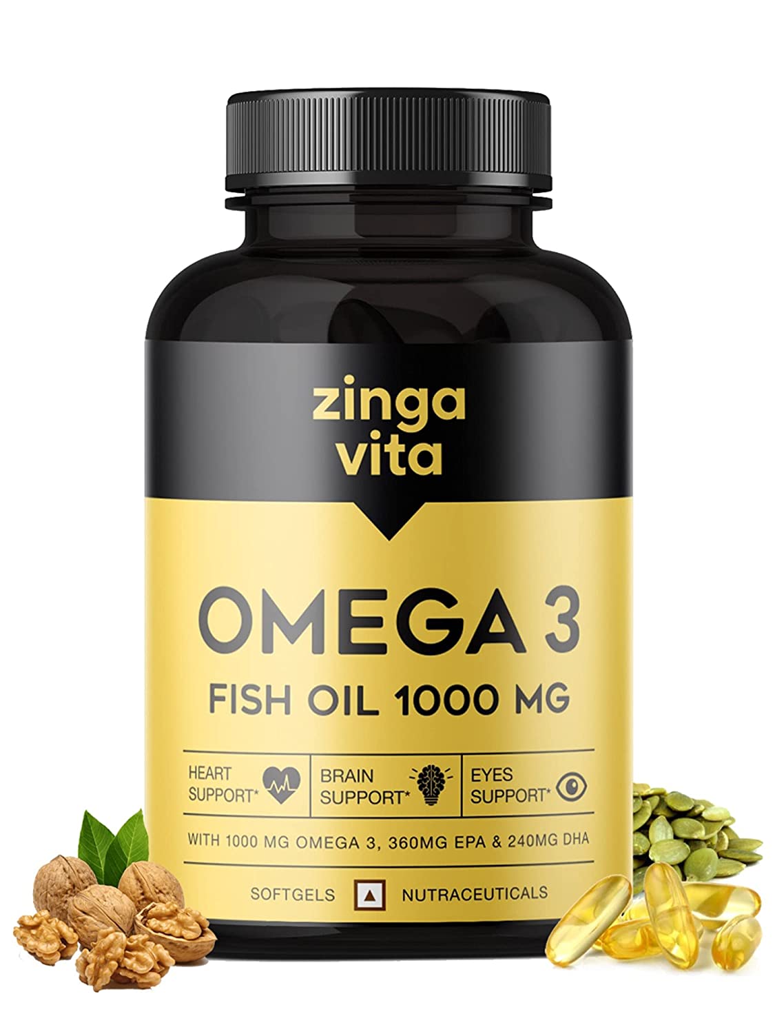 Zingavita Omega 3 Fish Oil Image