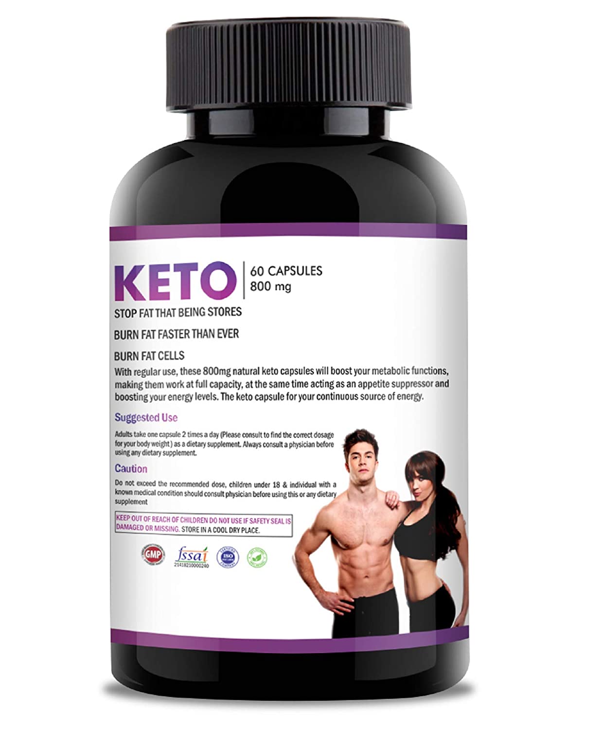 Natural's Fit Keto Advanced Weight Loss Supplement Image