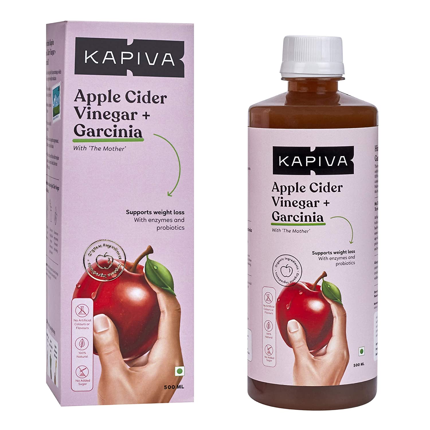 Kapiva Ayurveda Apple Cider Vinegar+Garcinia Image