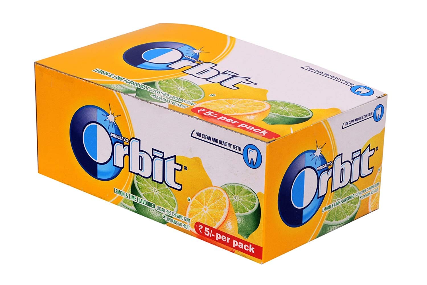 Orbit Chewing Gum Lemon and Lime Image