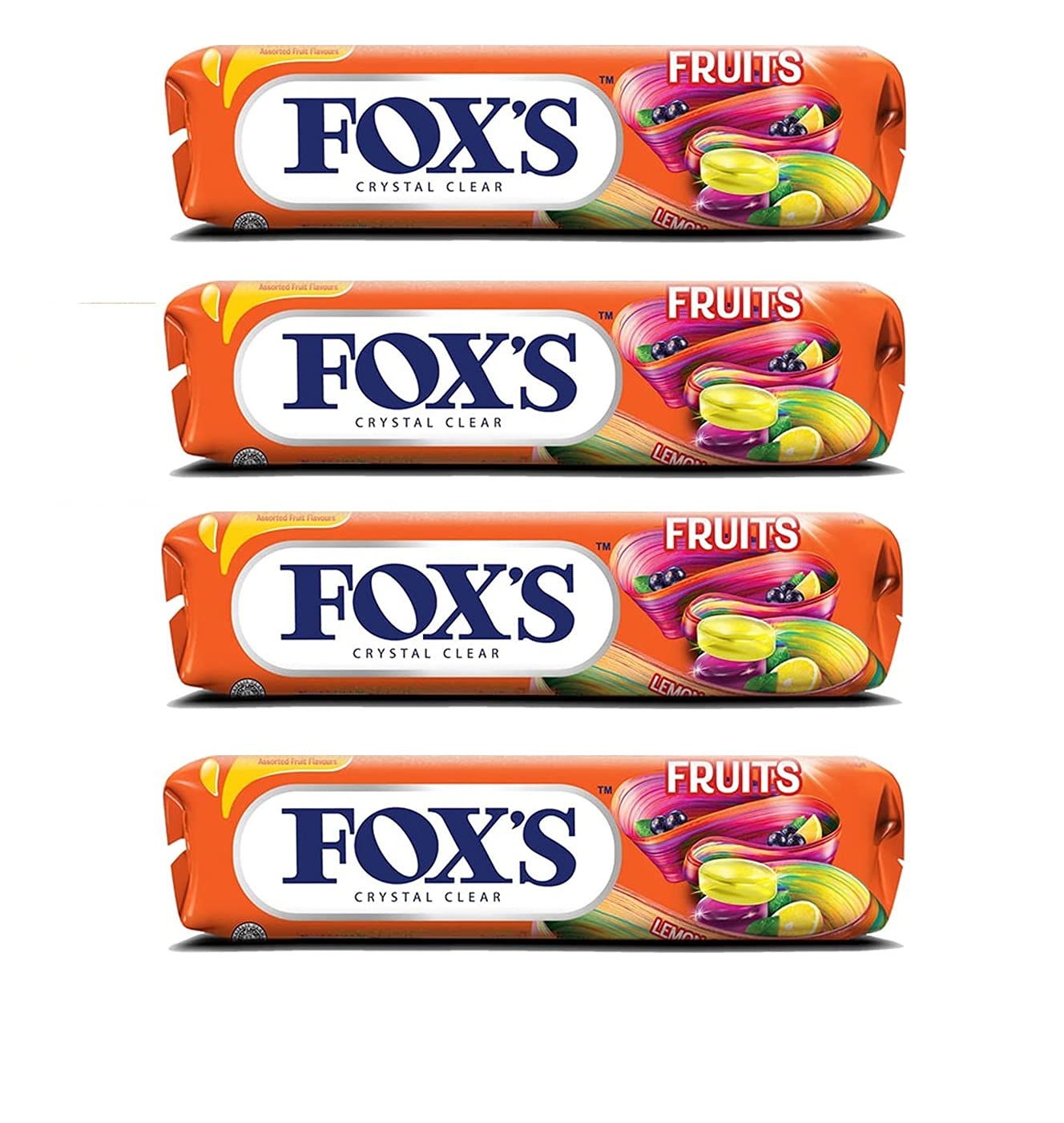 Fox's Candy Crystal Clear Lemon & Blackcurrant Candy Image