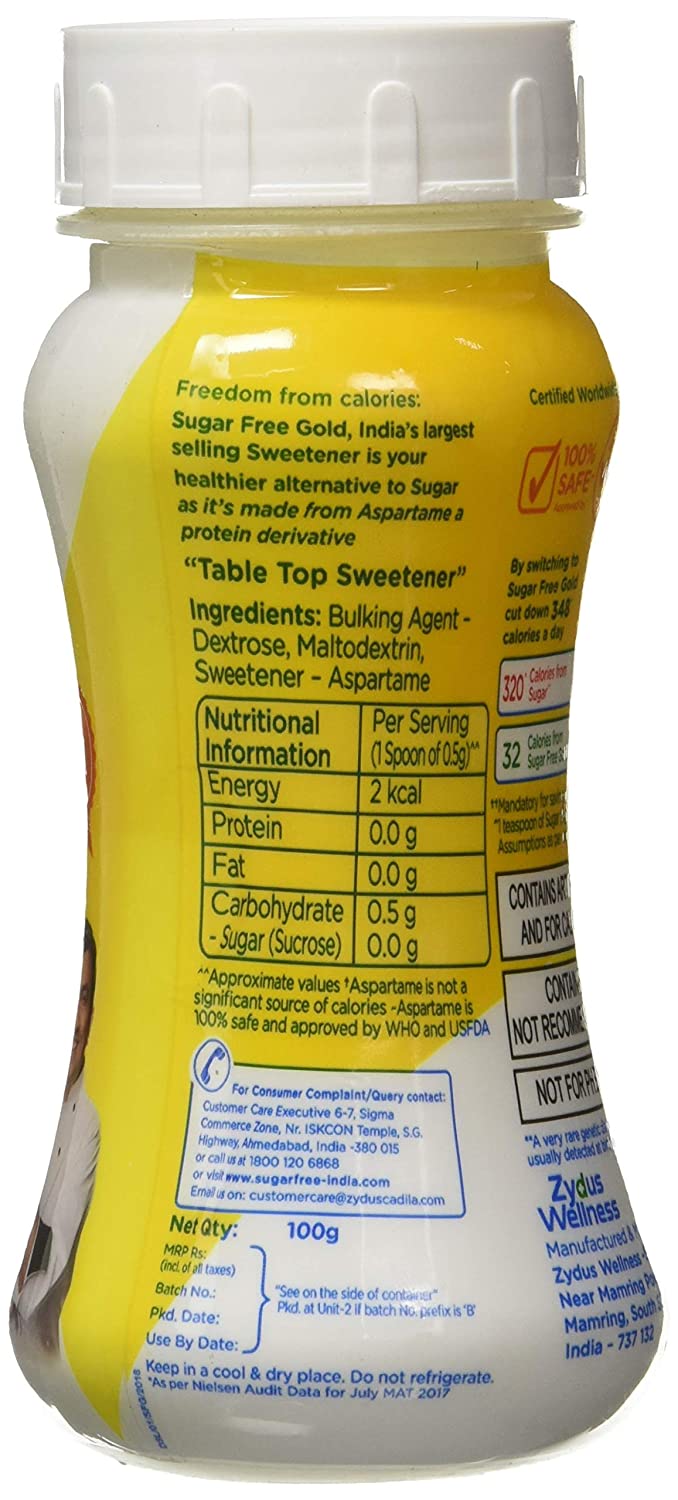 Sugar Free Gold Low Calorie Sweetener Image