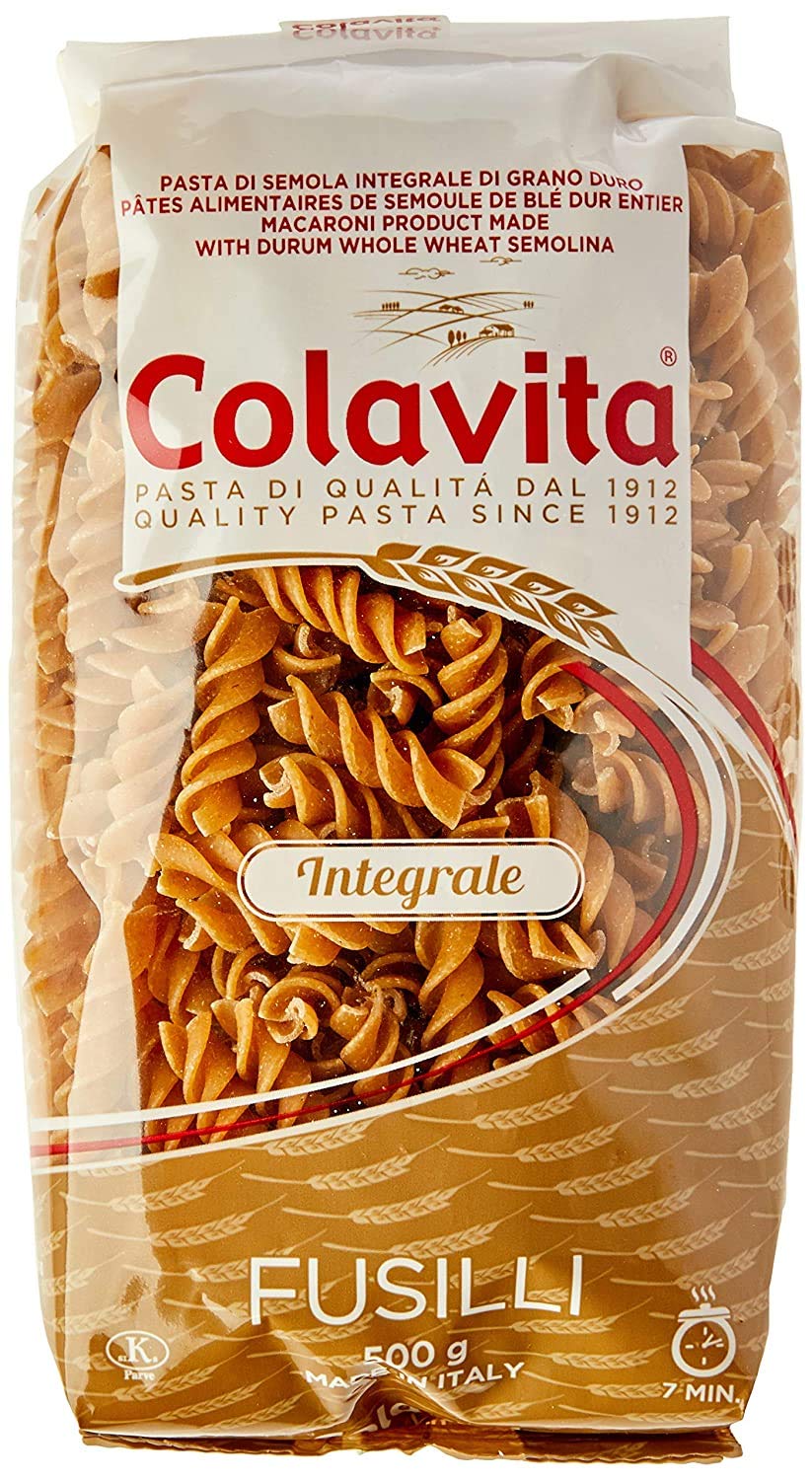 Colavita Fusilli Whole Wheat Pasta Image