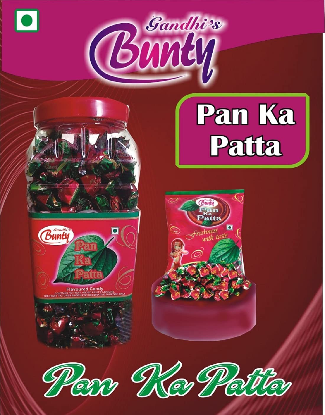 Gandhi's Bunty Pan Ka Patta Candy Image Gandhi's Bunty Pan Ka Patta Candy Image