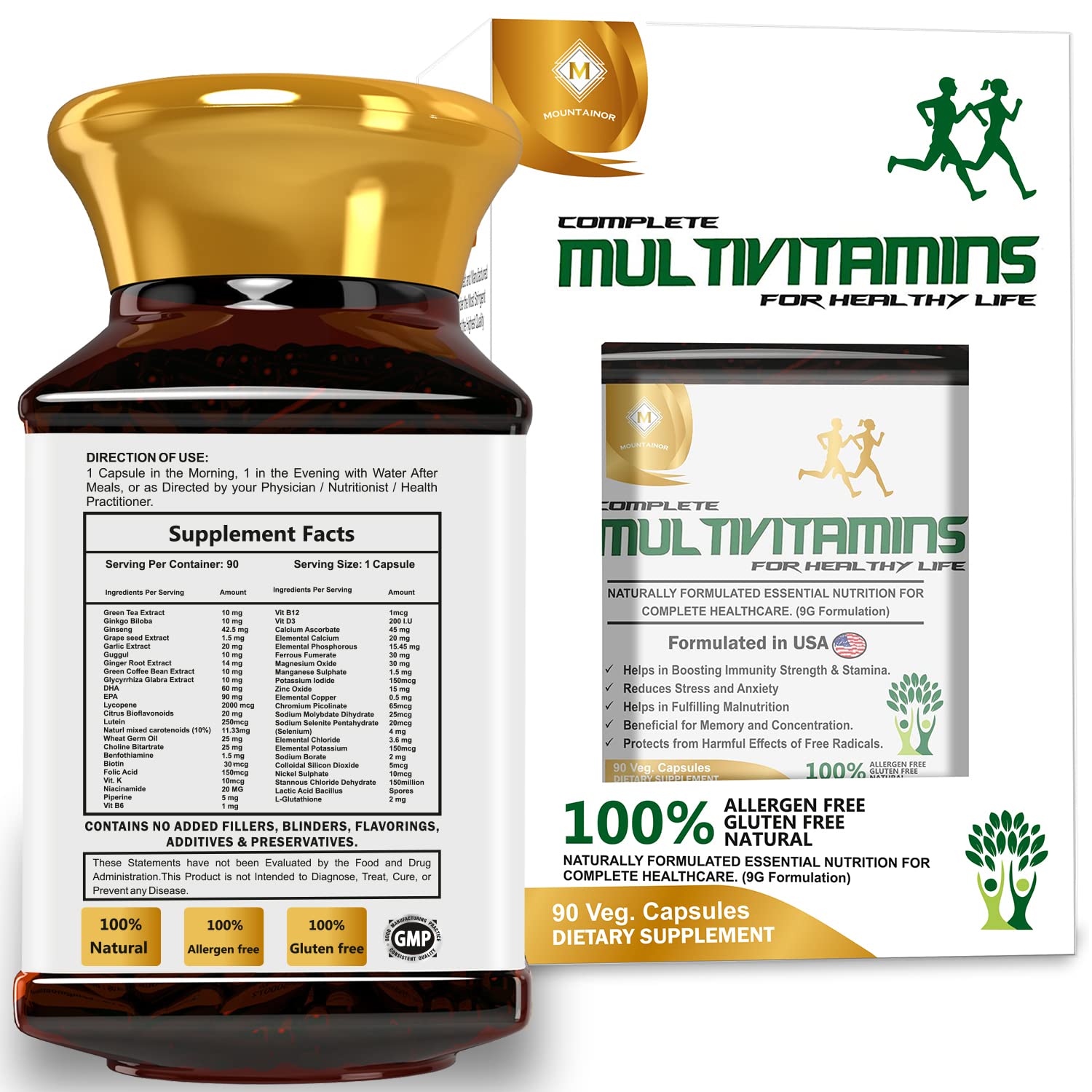 Mountainor Multivitamins With Probiotics Image