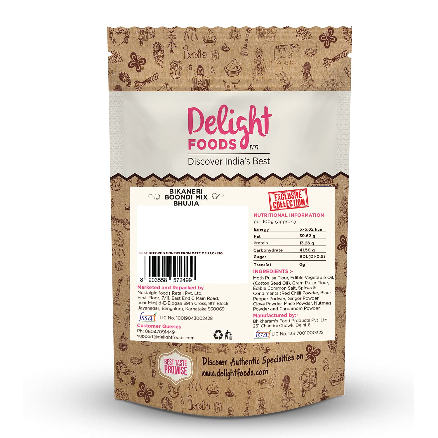 Delight Foods Bikaneri Boondi Mix Image