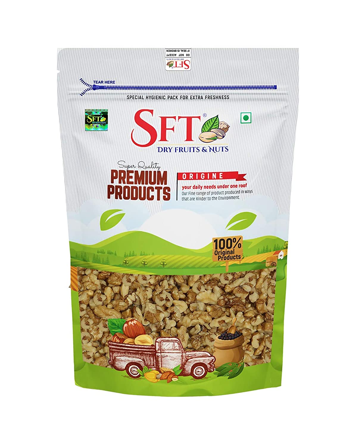 SFT Walnut Kernels Broken Image