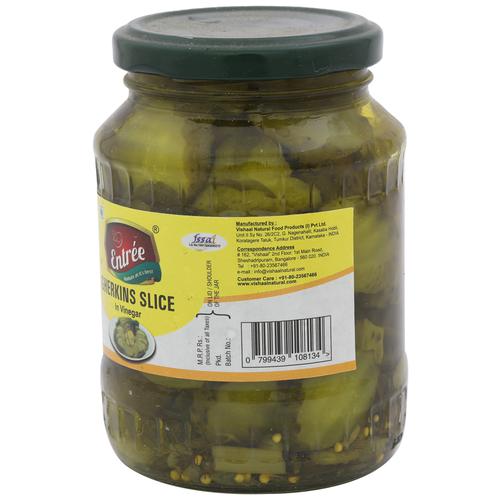 Entree Gherkins Slices In Vinegar Image