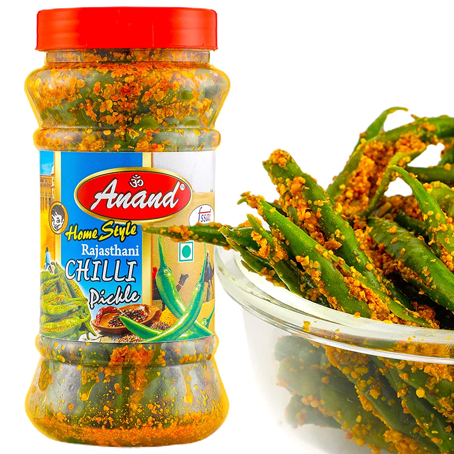 ANAND Green Chilli Pickle Homemade Mirchi ka Achar Image