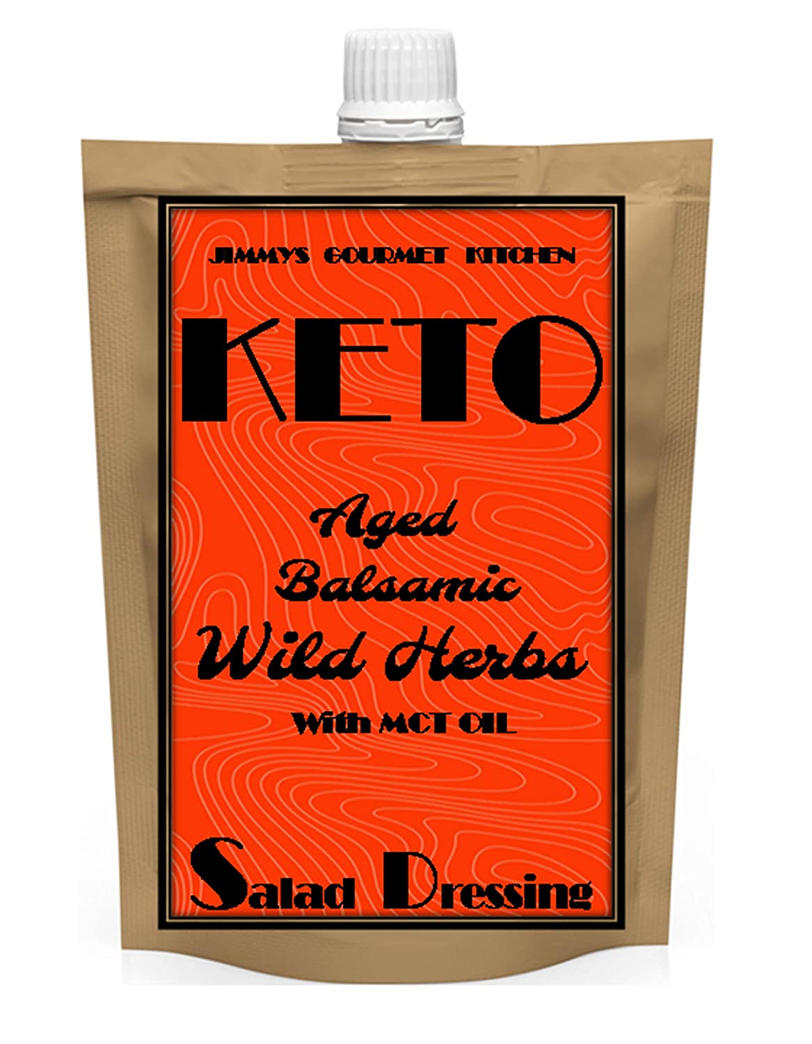 Jimmy's Gourmet Kitchen Keto Salad Dressing Wild Herbs with Aged Balsamic Image