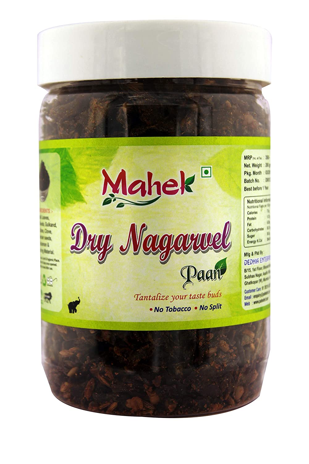 Mahek Dry Nagarvel Pan Image