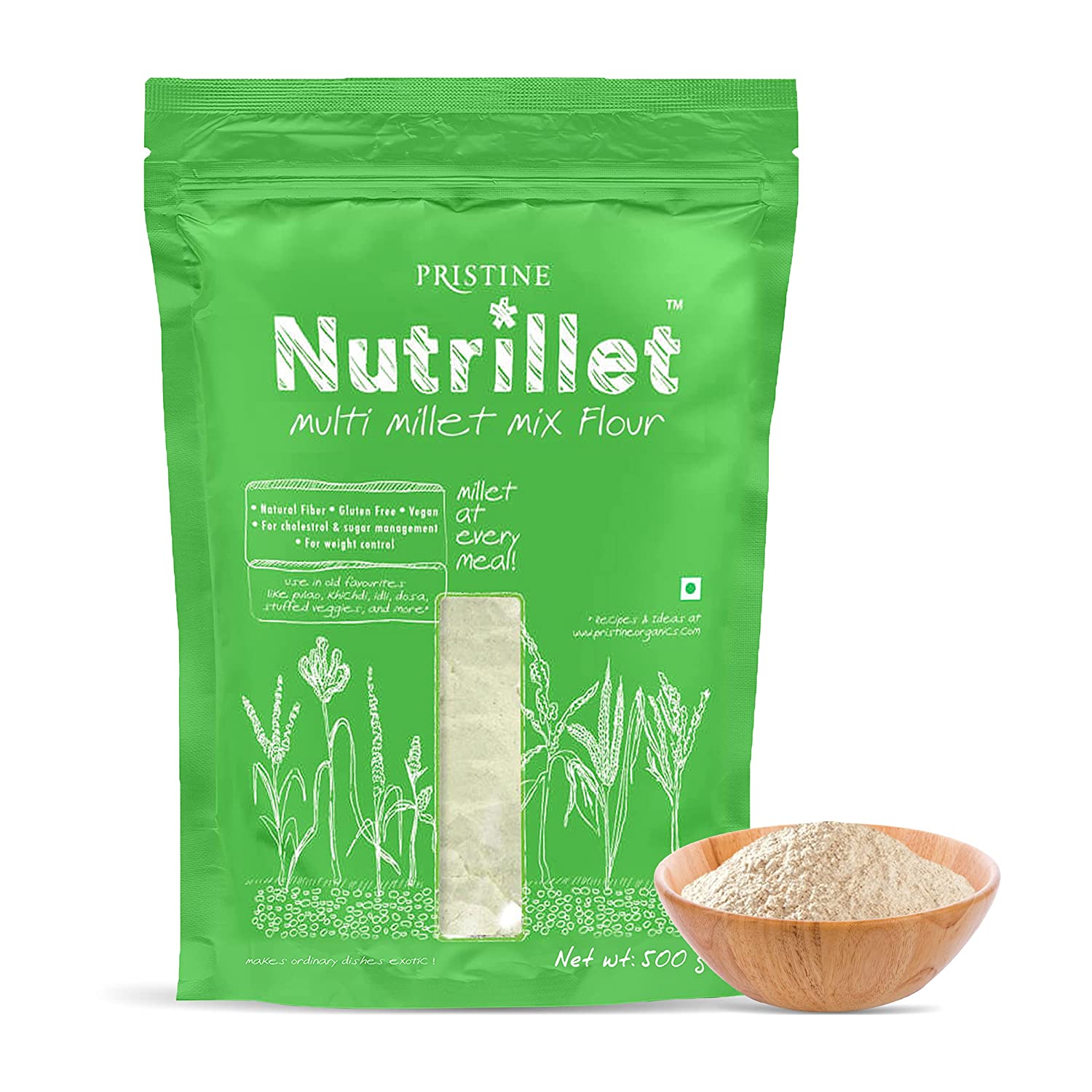 PRISTINE Nutrillet Healthy Mixed Millet Flour Image