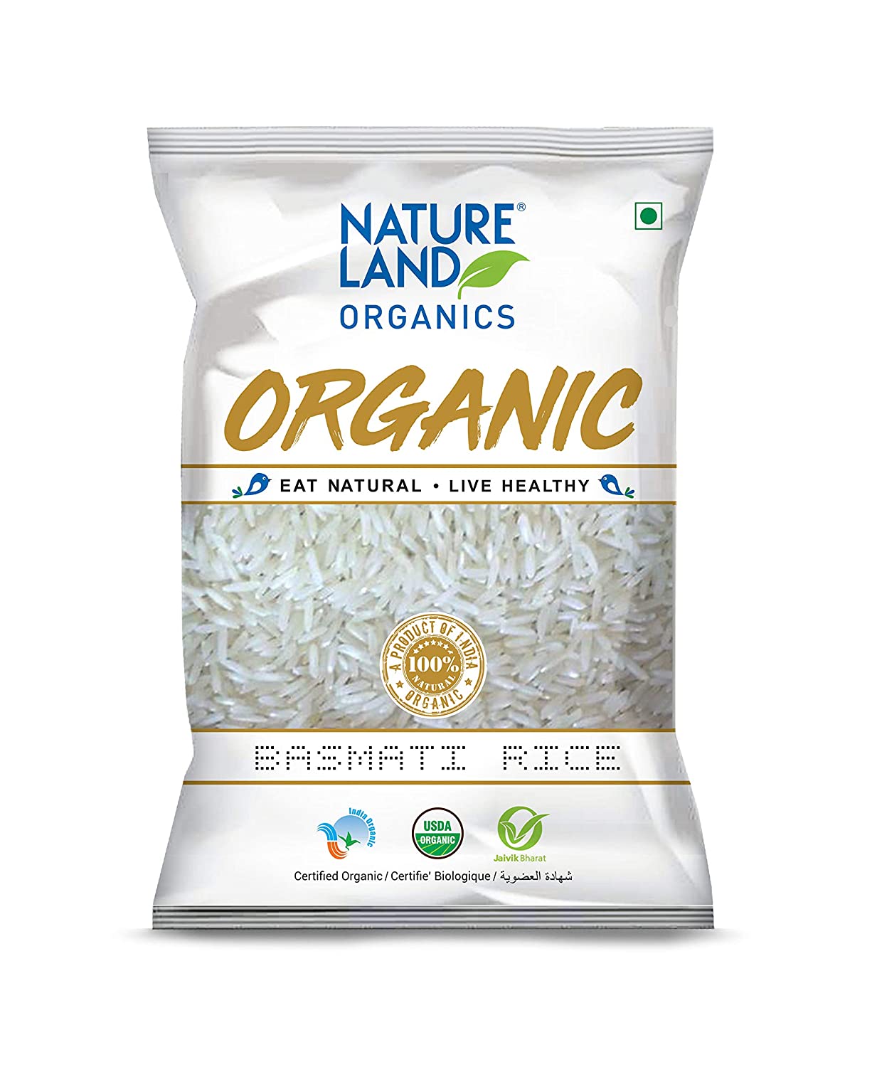 Natureland Organics Basmati Rice Image