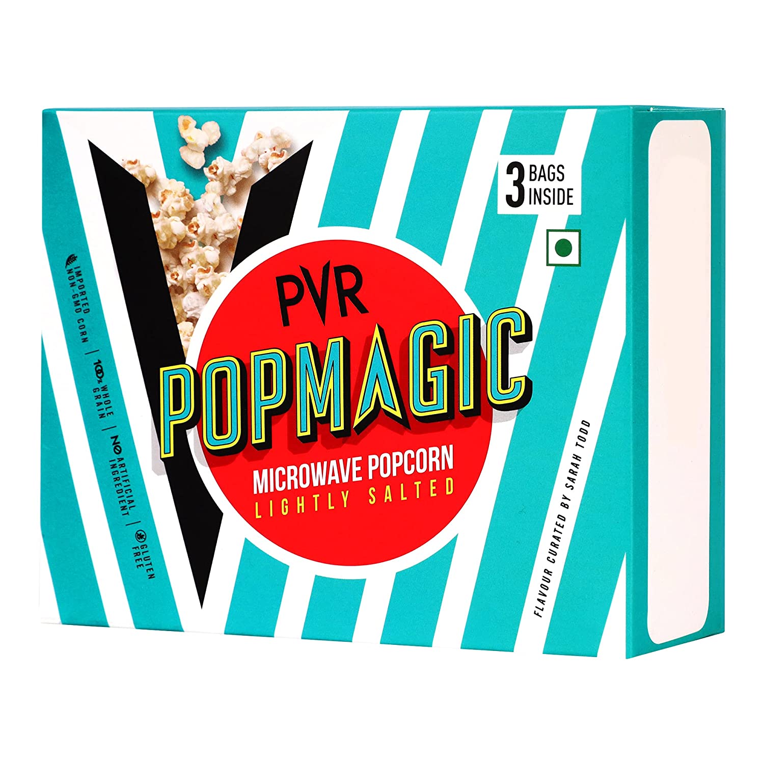 PVR PopMagic Microwave Popcorn Lightly Salted Image