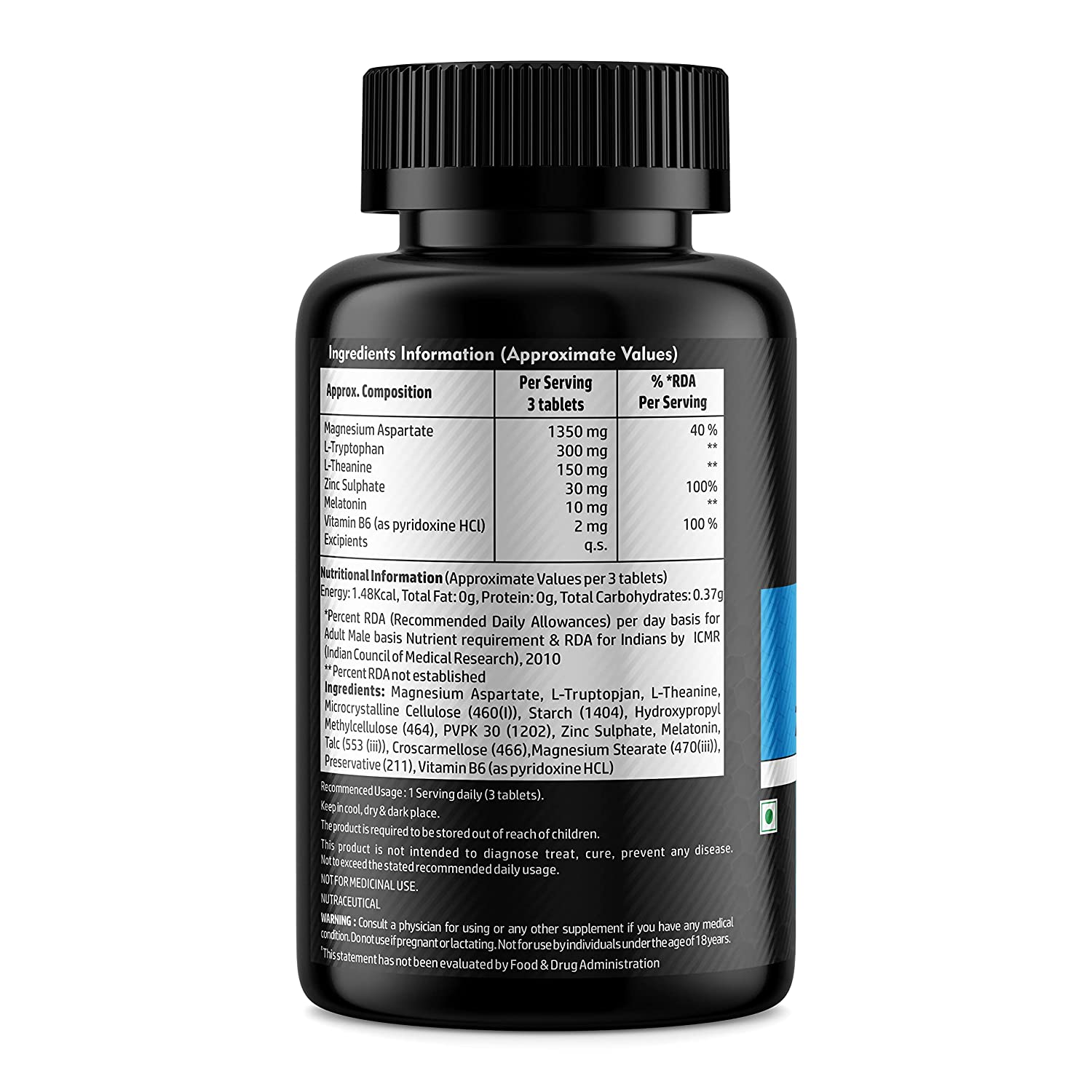 Adrofuel ZMA Muscle Strength & Sleep Recovery Support Supplement Image