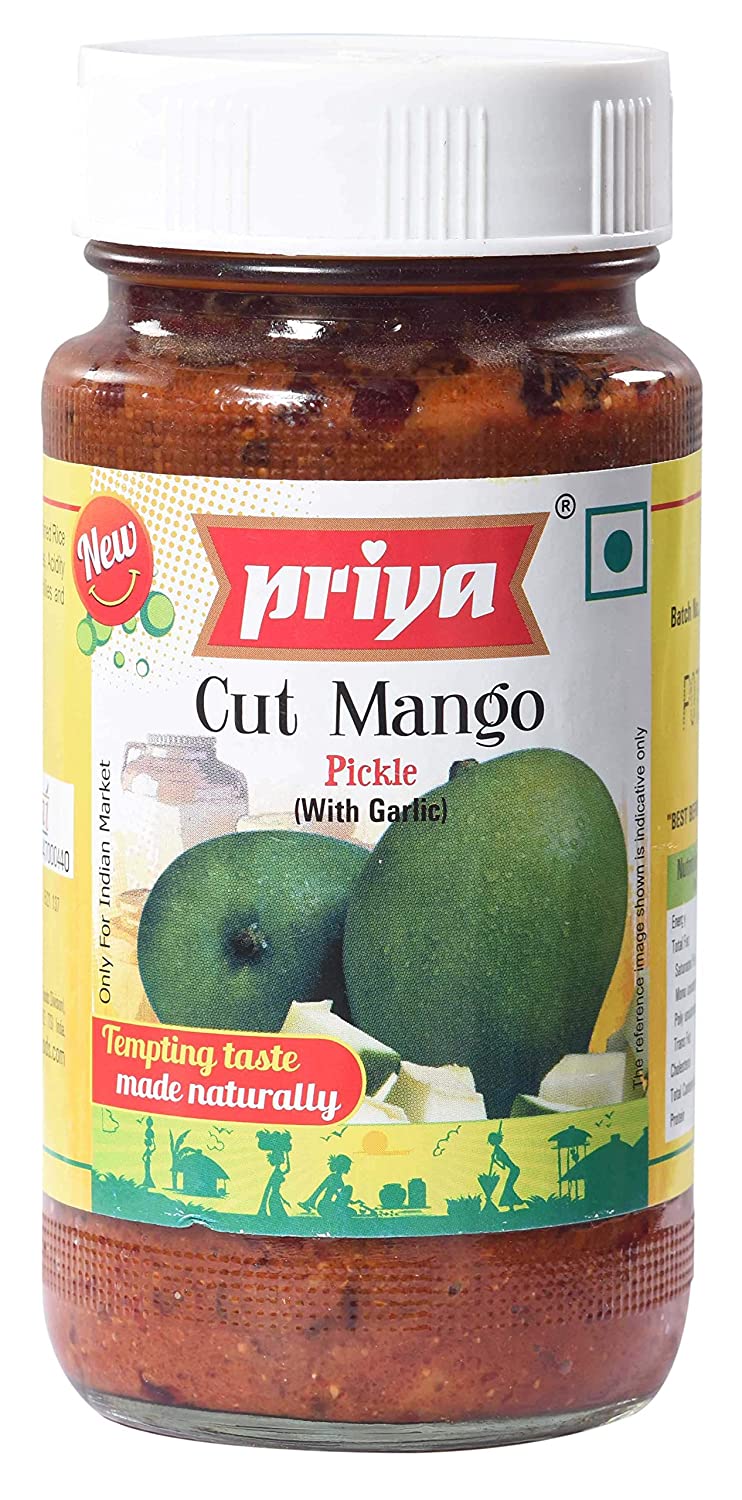 Priya Cur Mango Pickle With Garlic Image