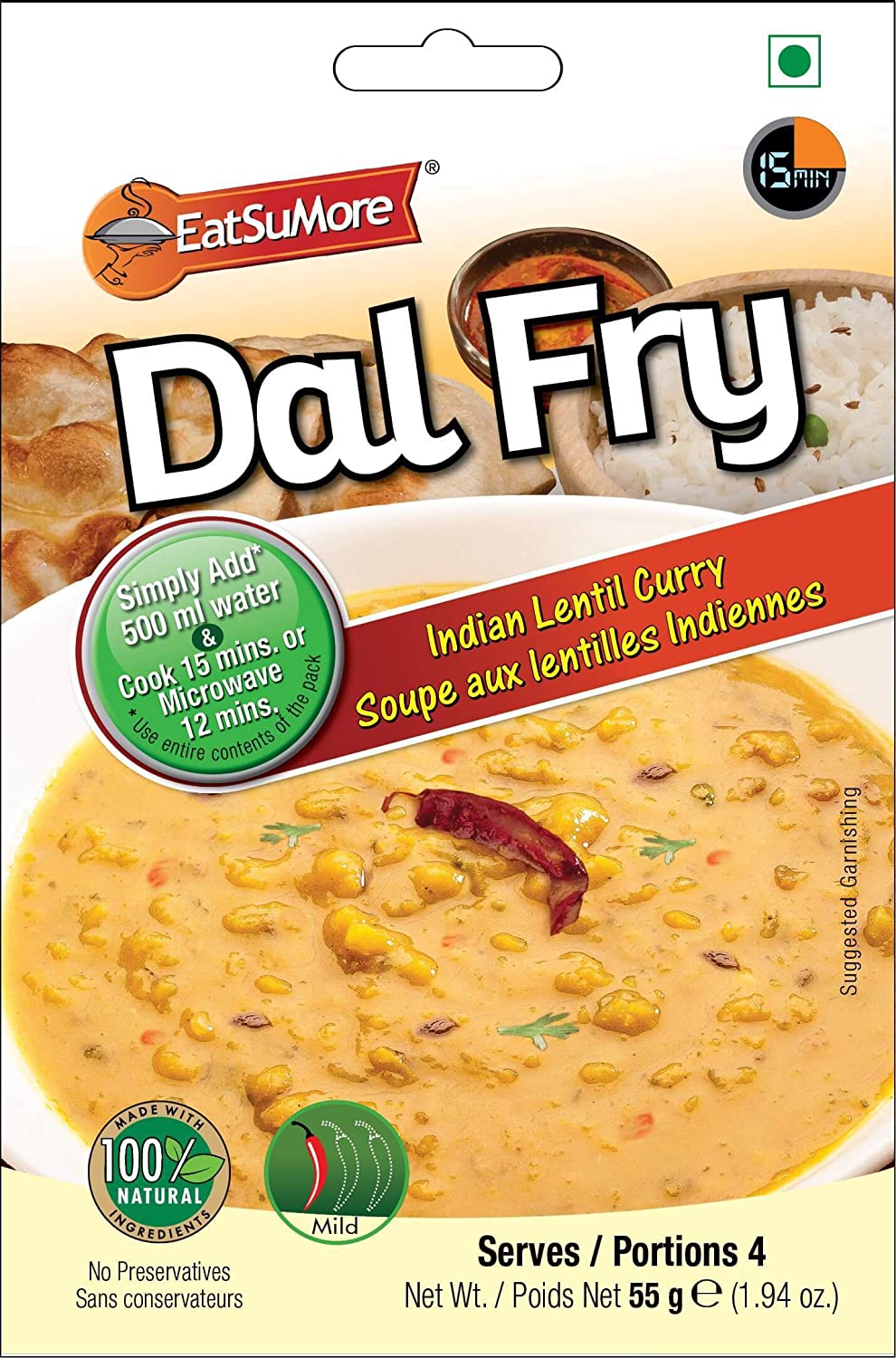 Eatsu More Dal Fry Image