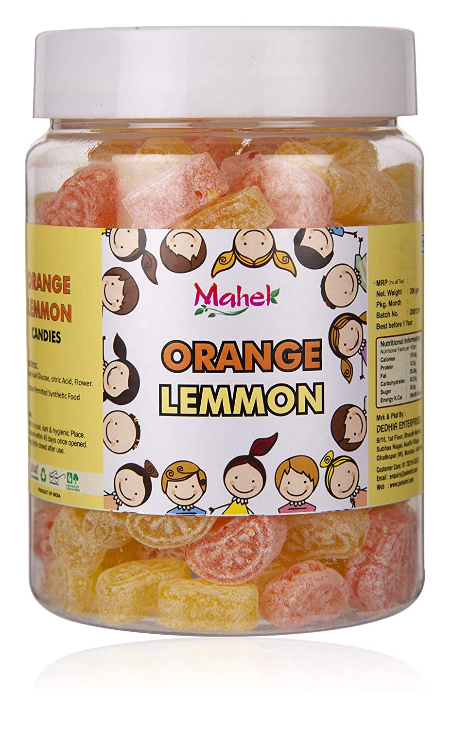 Mahek Orange Lemon Candy Image