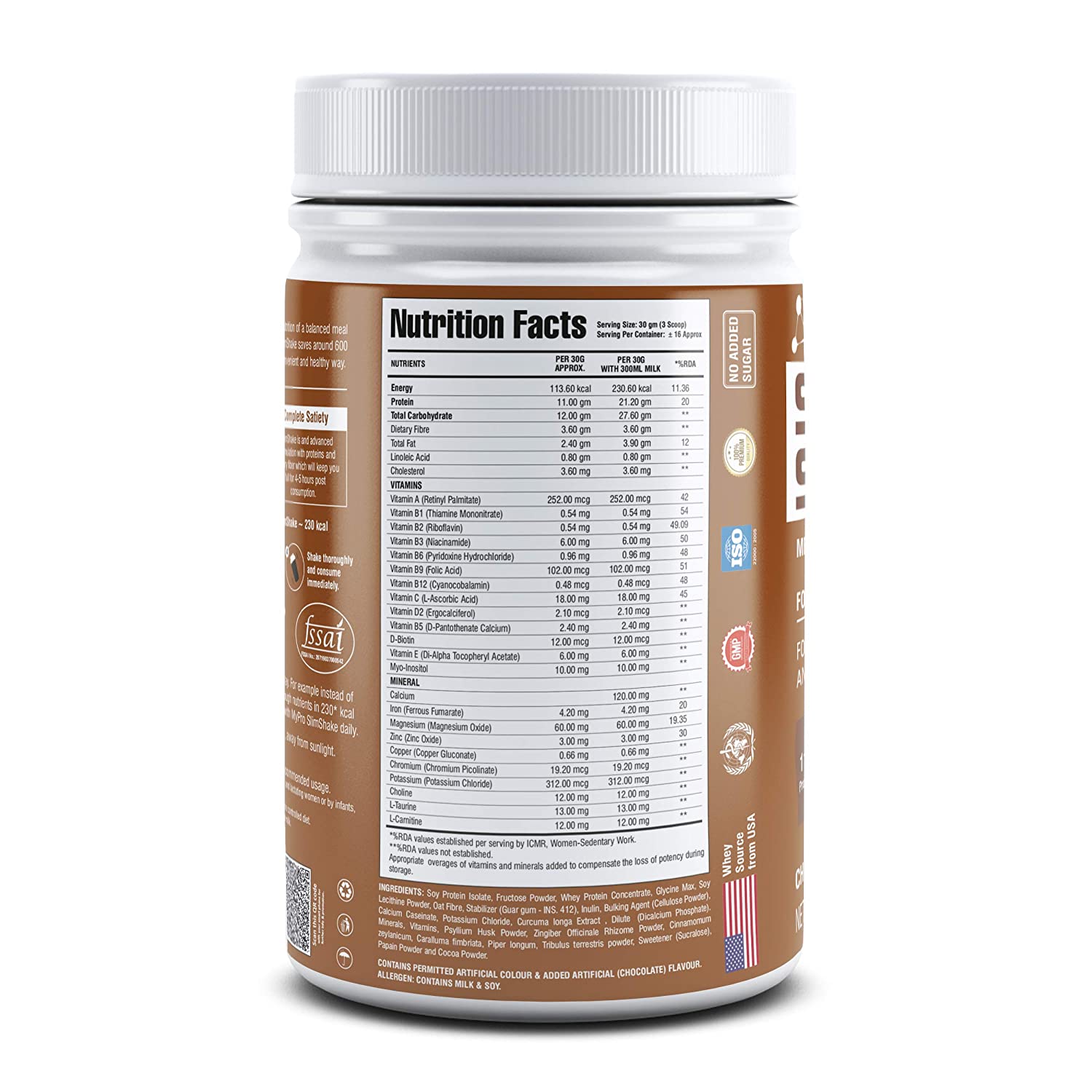 Mypro Sport Nutrition Slim Shake Image