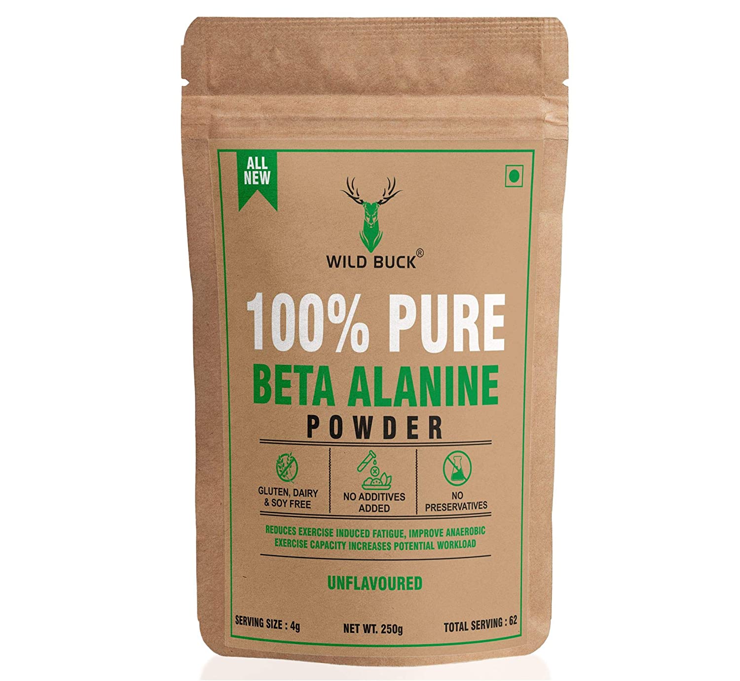 Wild Buck 100% Pure Beta Alanine Powder Image