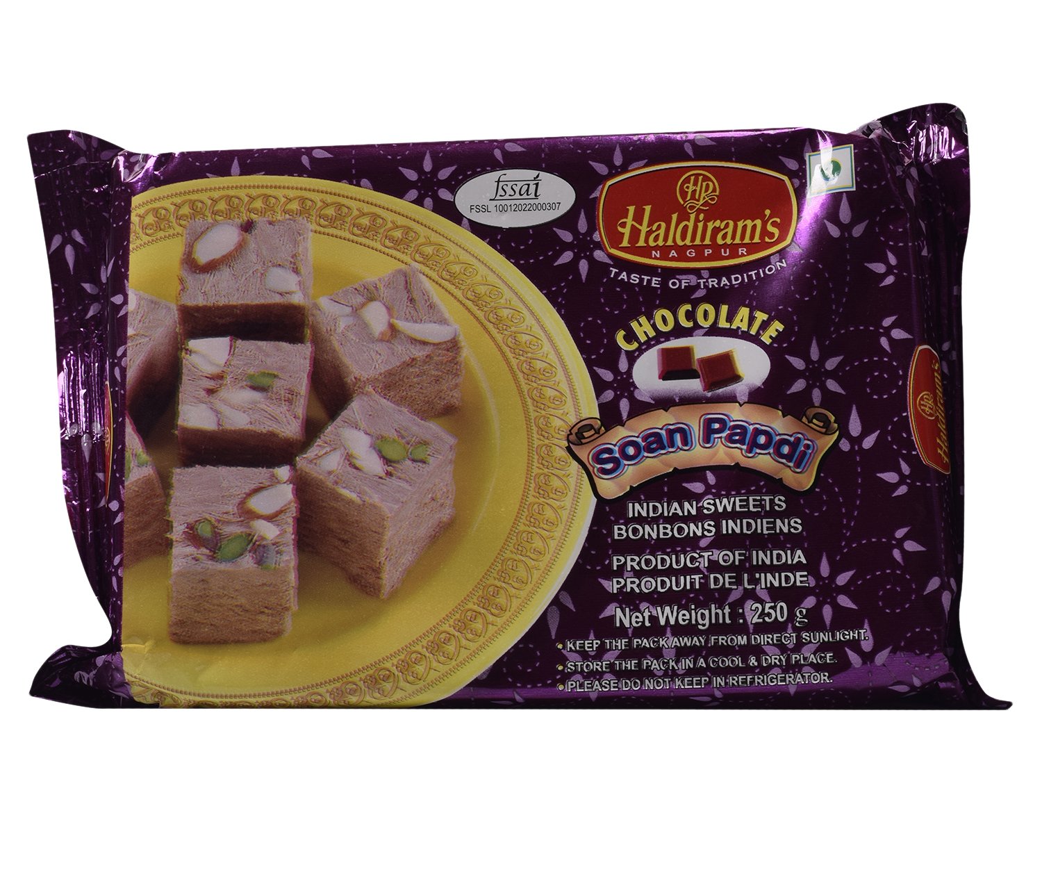 Haldiram's Traditional Sweets Soan Papdi Chocolate Image