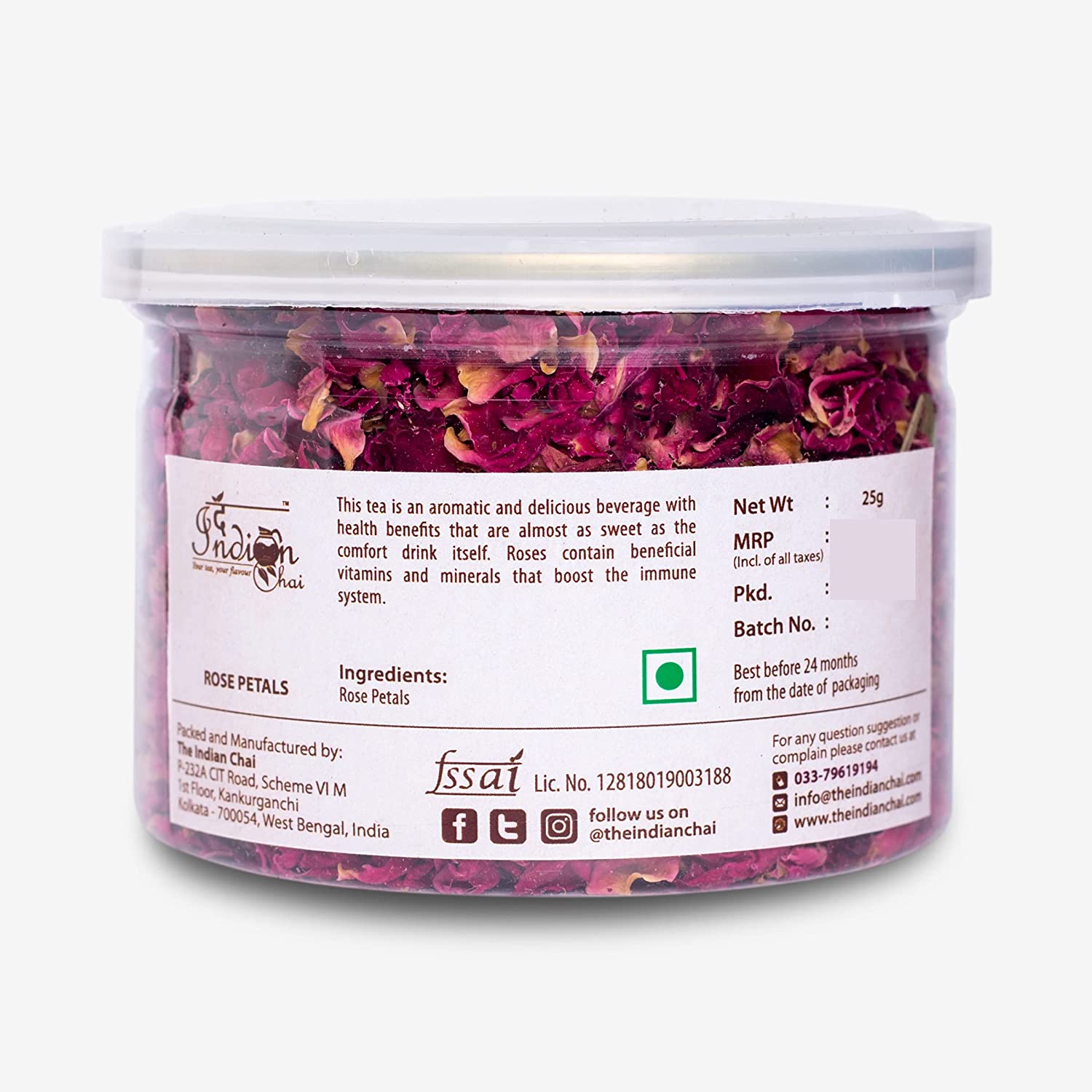 The Indian Chai Rose Tea Image