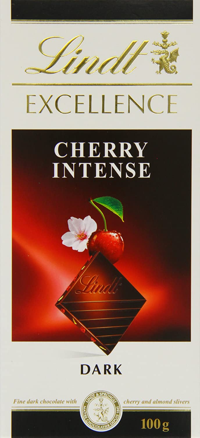 Lindt Excellence Cherry Chocolate Image