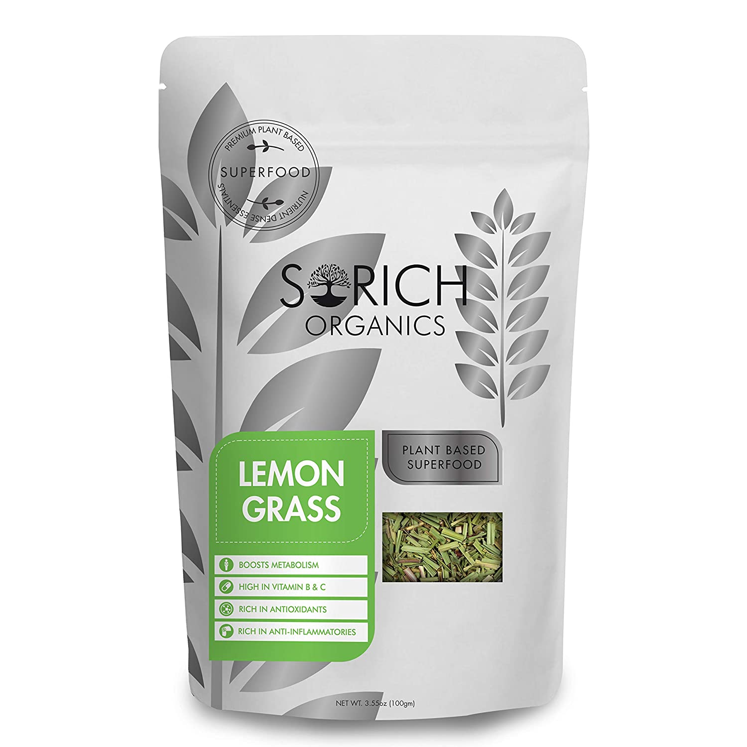 Sorich Organics Lemongrass Herbal Tea Image