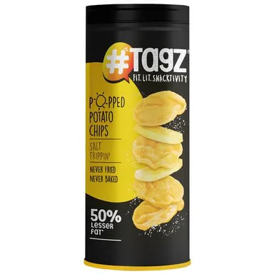 Tagz Popped Potato Chips - Salt Trippin Image