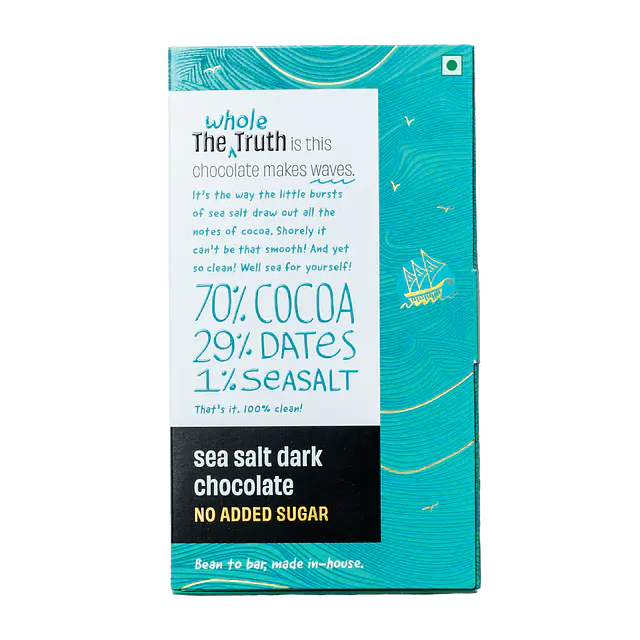 The Whole Truth Sea Salt Dark Chocolate Image