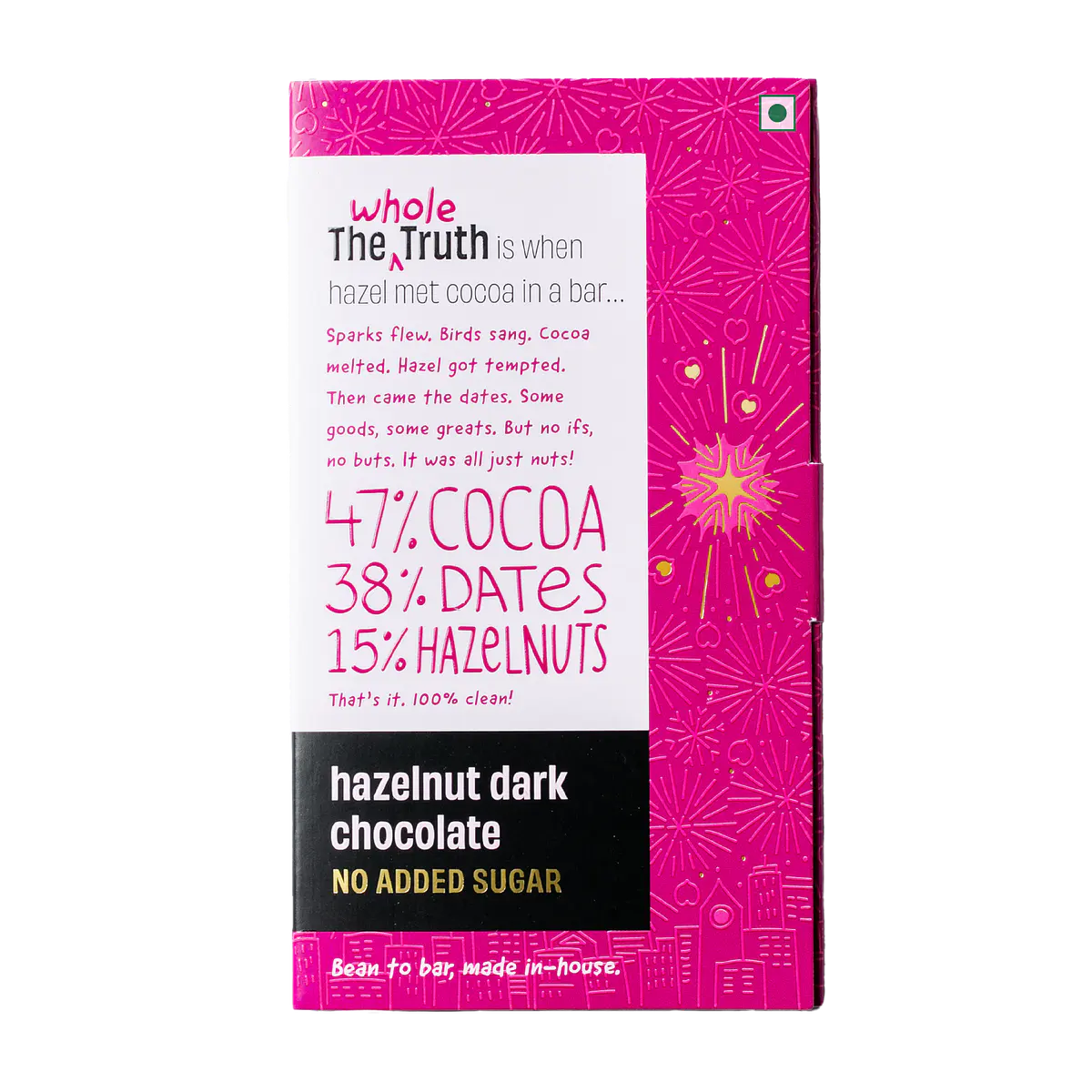 The Whole Truth Hazelnut Dark Chocolate Image