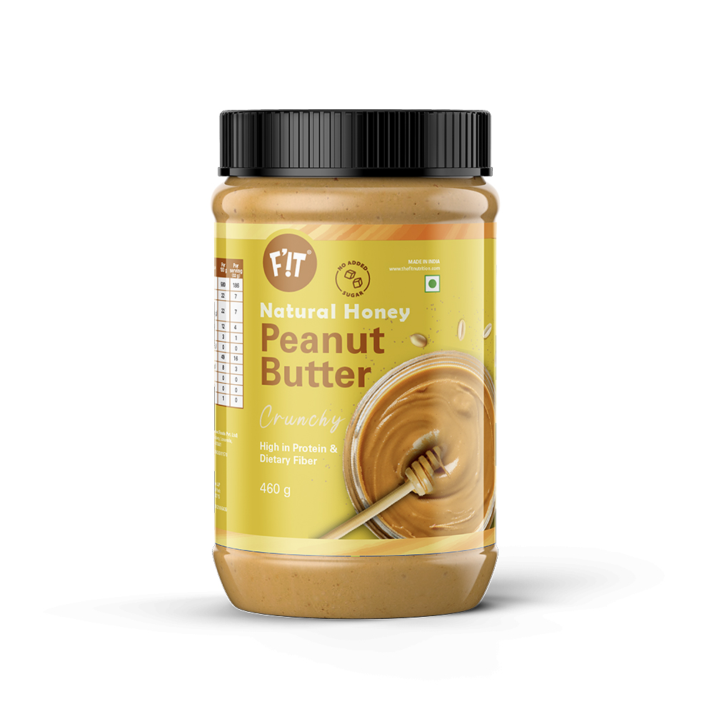 F'it Natural Honey Peanut Butter Crunchy Image