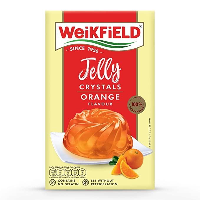 Weikfield Orange Jelly Crystal Image