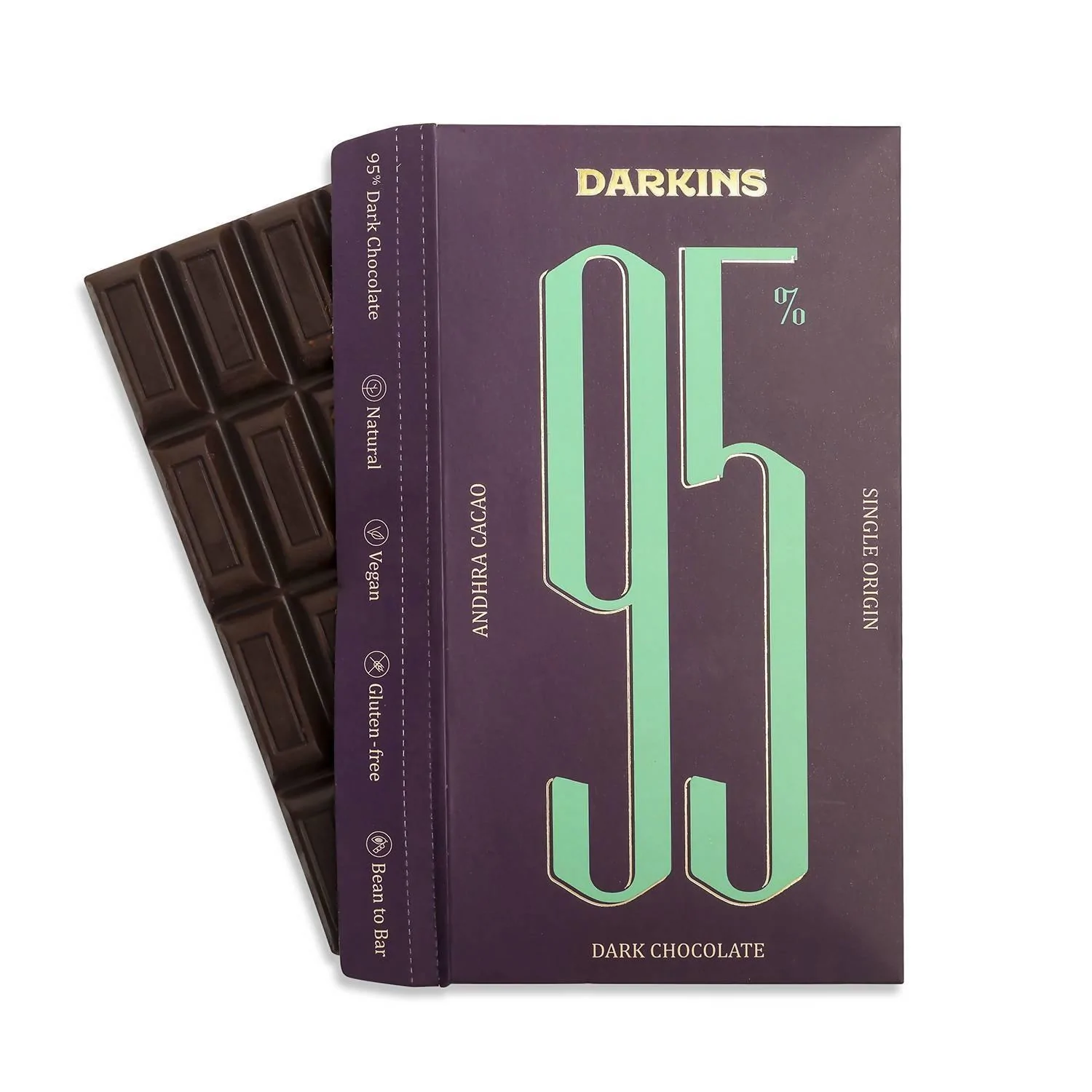 Darkins 95% Dark Chocolate Andhra Pradesh cacao Image