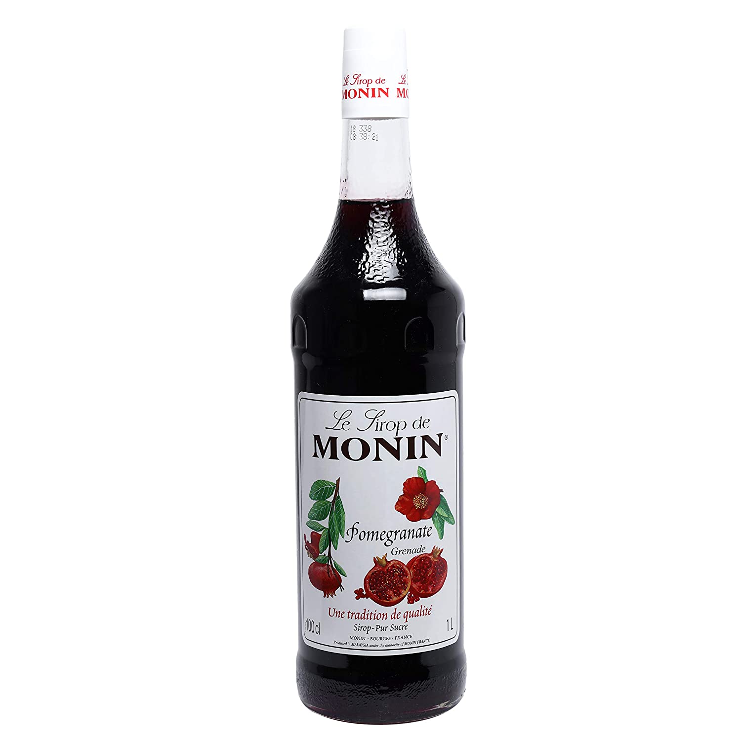 Monin Pomegranate Syrup Bottle Image Monin Pomegranate Syrup Bottle Image