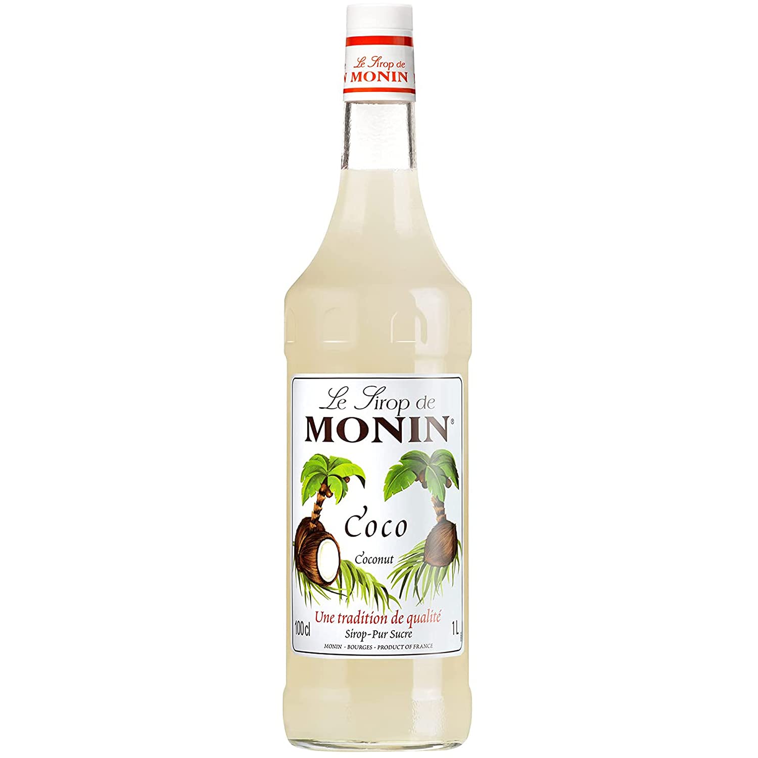 Monin Coconut Syrup Image Monin Coconut Syrup Image