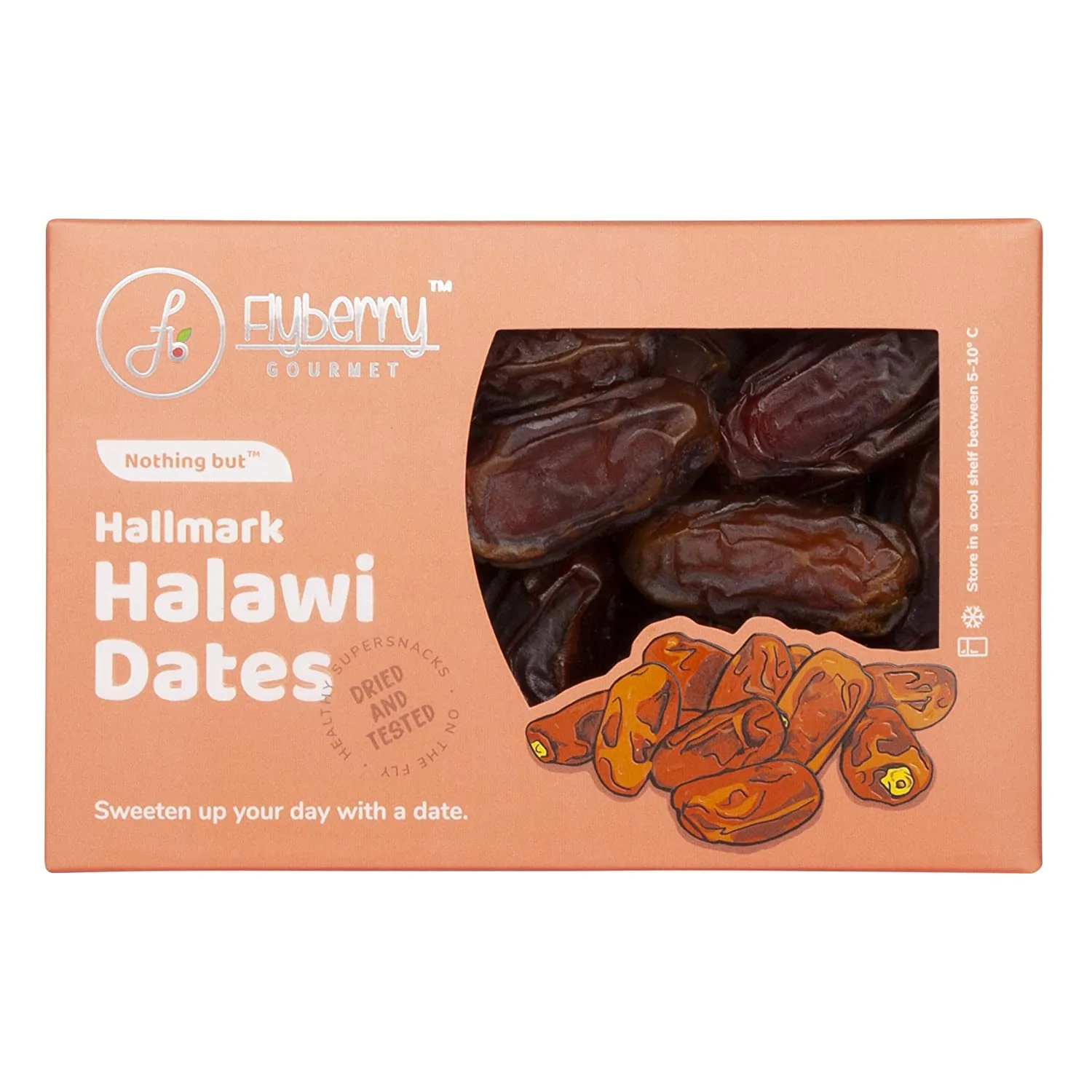 Flyberry Hallmark Halawi Dates  Image