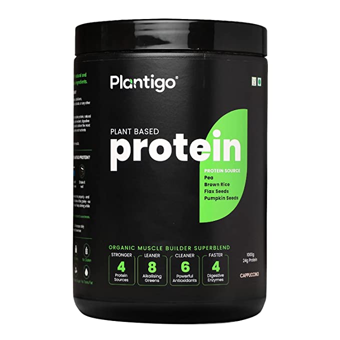 Plantigo Vegan Plant Protein Powder Cappuccino Image