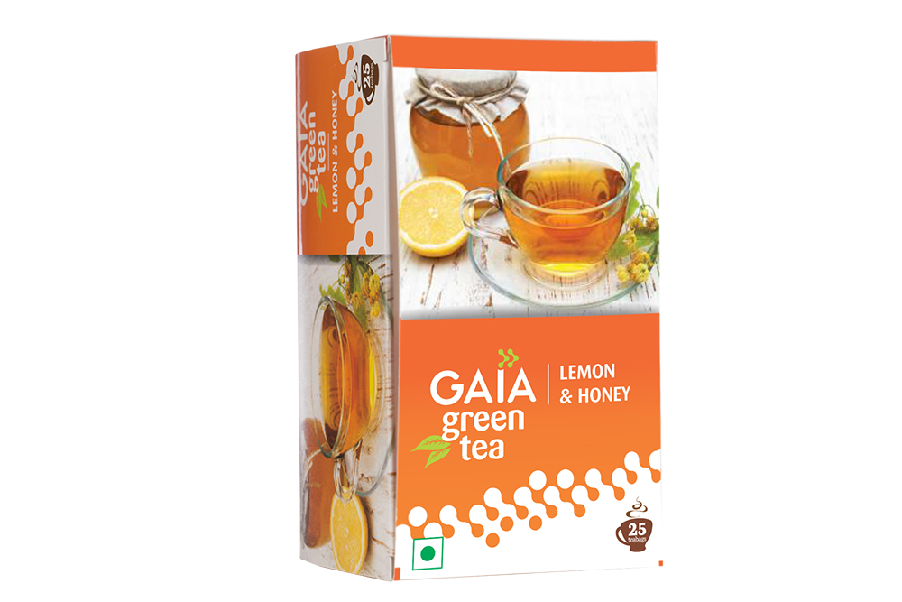 Gaia Green Tea â€šÃ„Ã¶âˆšÃ‘âˆšÂ¨ Lemon & Honey Image