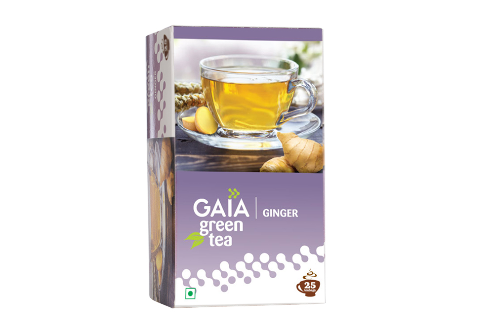 Gaia Green Tea â€šÃ„Ã¶âˆšÃ‘âˆšÂ¨ Ginger Image