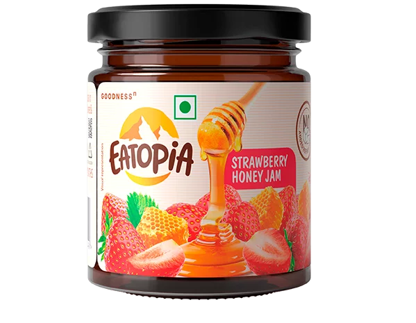 Eatopia Strawberry Honey Jam Image