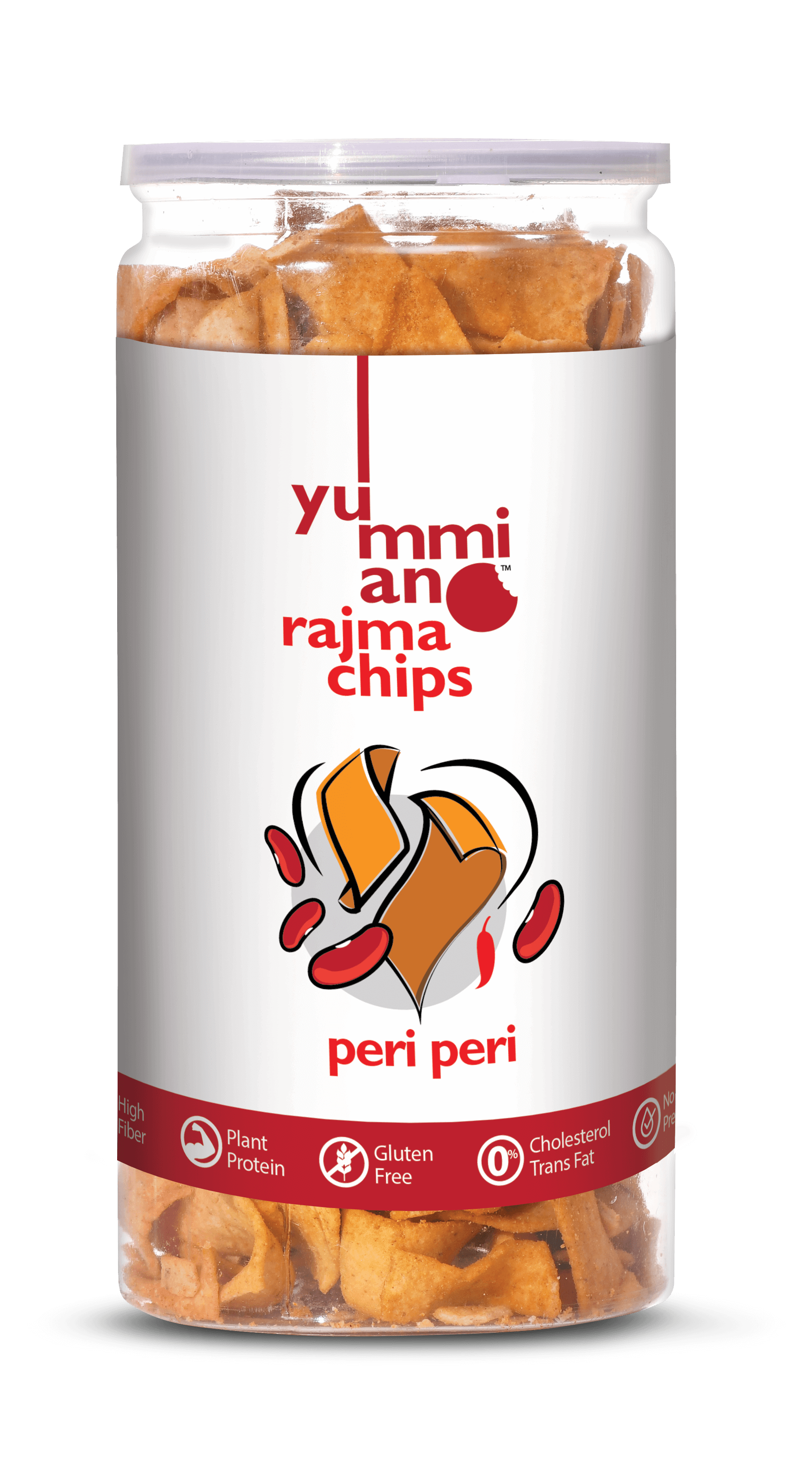 Yummiano Rajma Chips â€šÃ„Ã¶âˆšÃ‘âˆšÂ¨ Peri Peri Image
