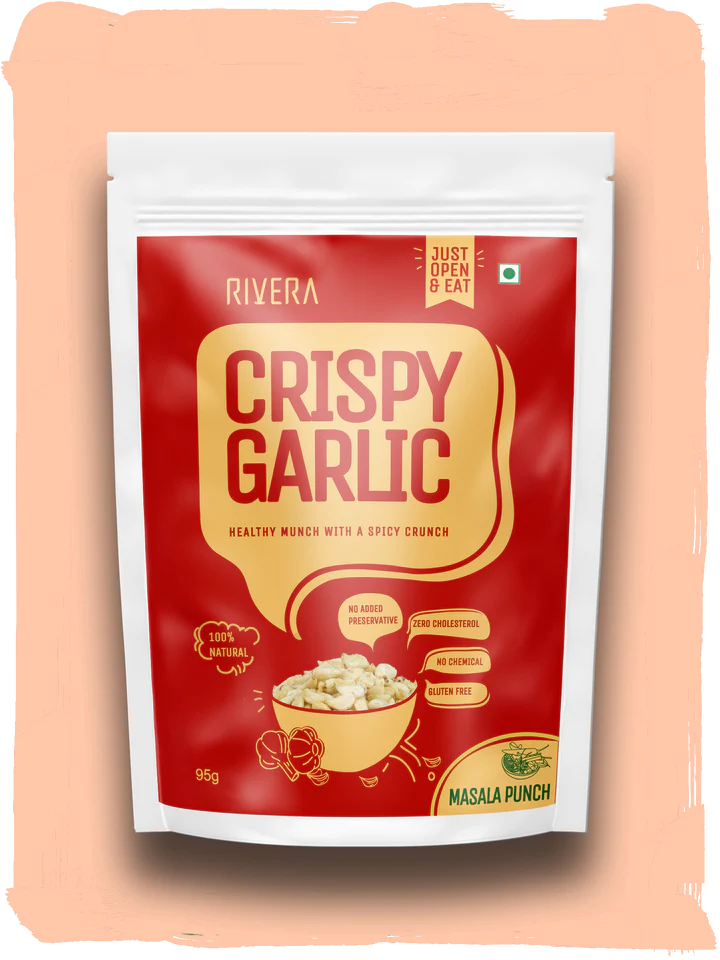 Rivera Crispy Garlic - Masala Flavour Image