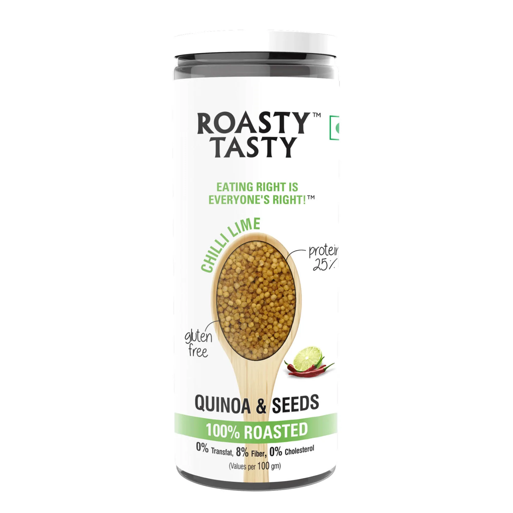 Roasty Tasty Quinoa + Seeds Chilli Lime Image
