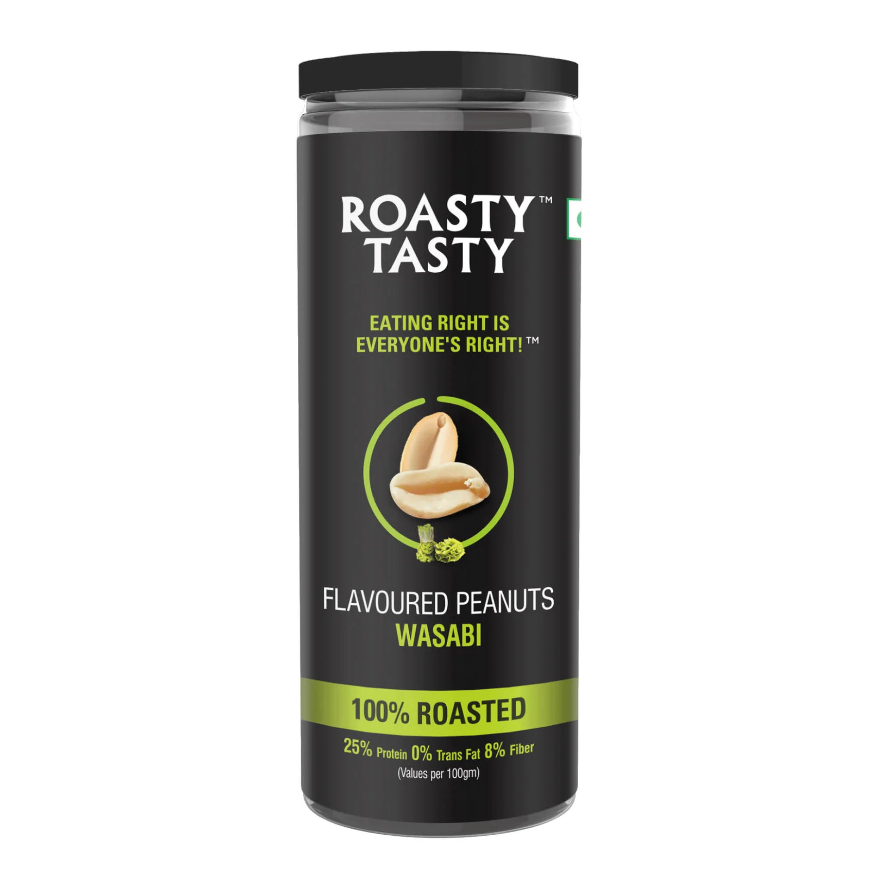 Roasty Tasty Peanuts Wasabi Roasted Image