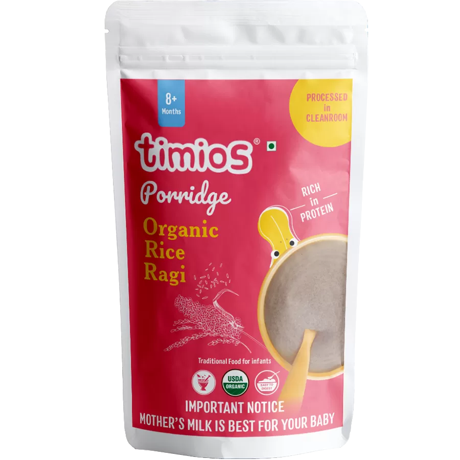 Timios Organic Rice Ragi Porridge Image