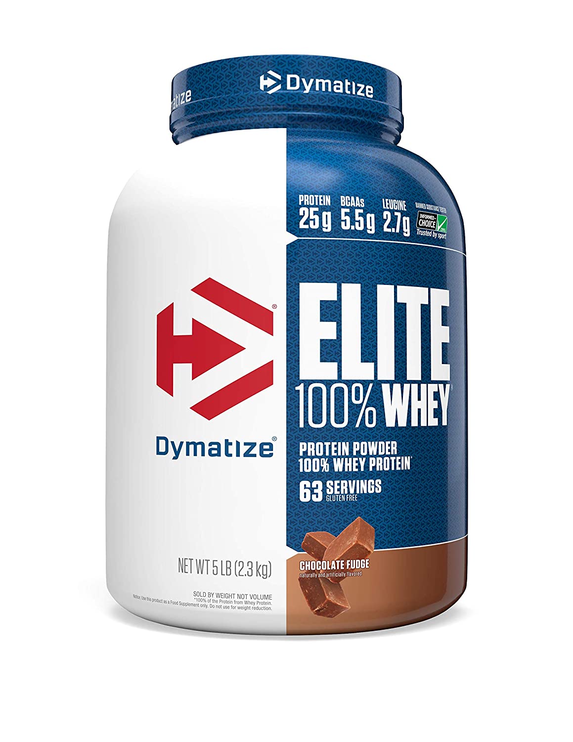 Elite Whey Dymatize Nutrition Elite Chocolate Fudge Image