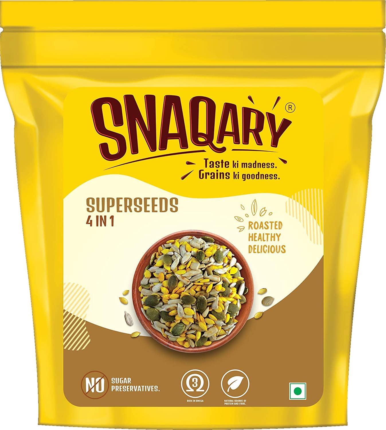 Snaqary Roasted Healthy Super Seeds 4 in 1 Image