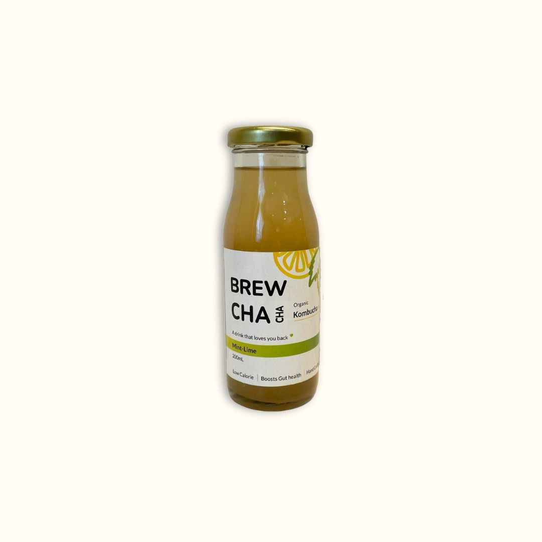 Brewchacha Mint Lime Kombucha