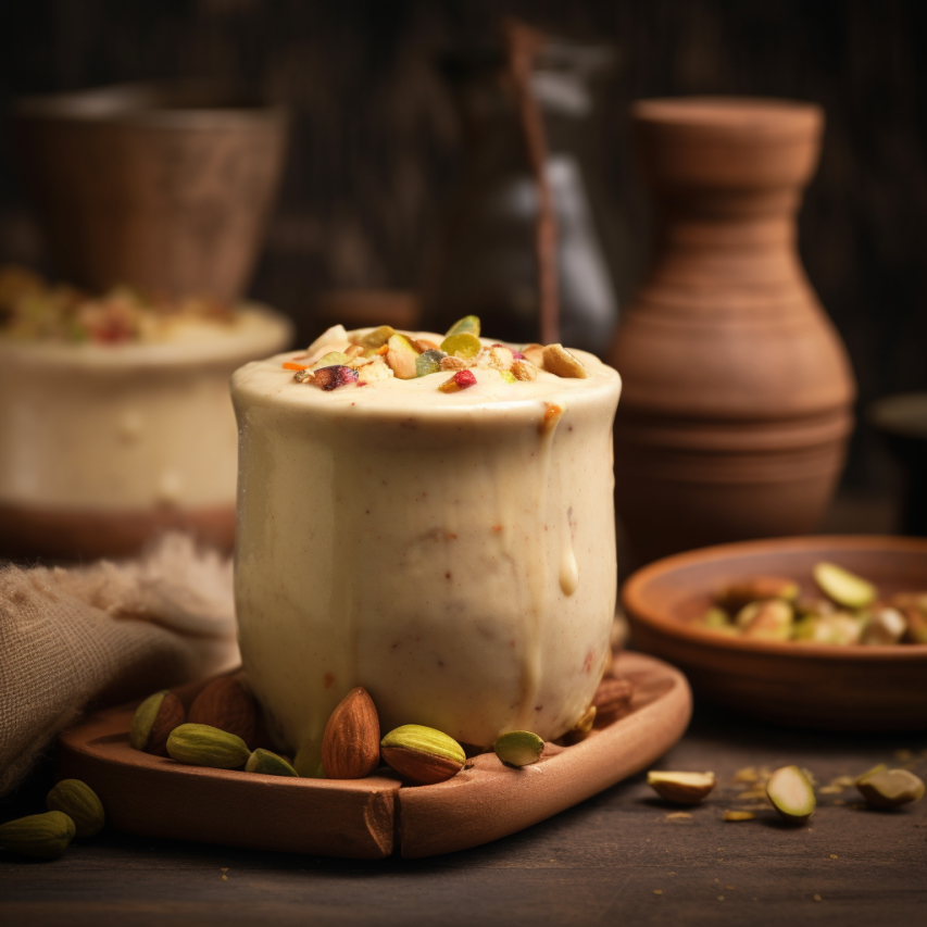 Thandai Nutty Kulfi